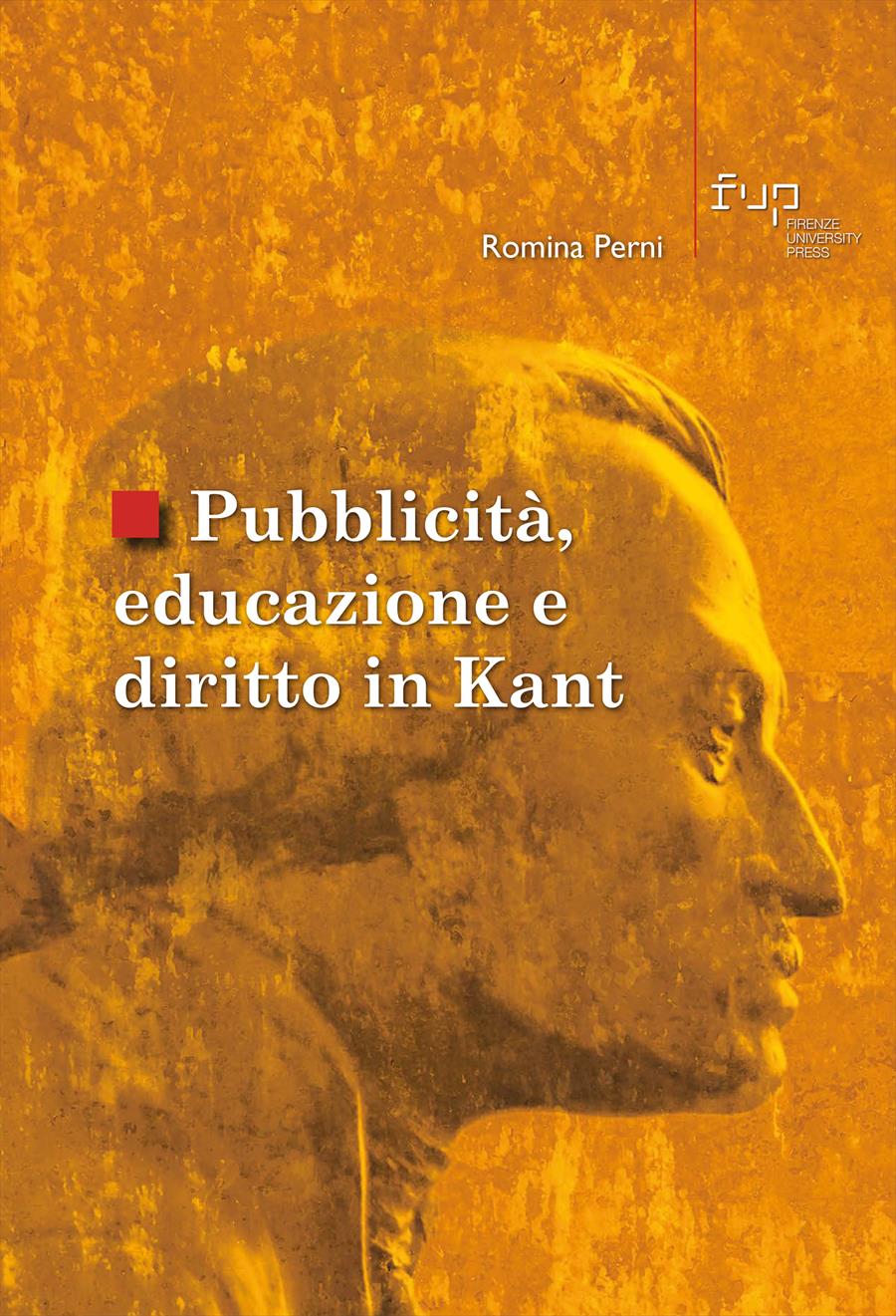 Pubblicit educazione e diritto in Kant Firenze University Press