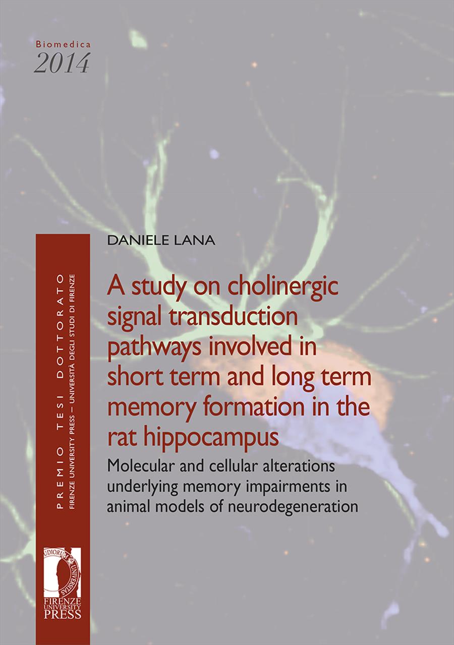 A study on cholinergic signal transduction pathways involved in short term and long term memory formation in the rat hippocampus