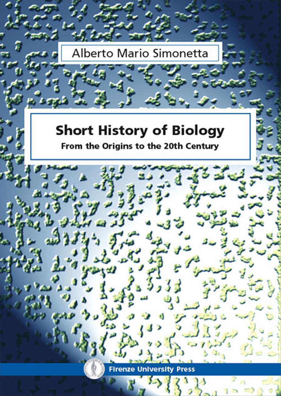 Short history of Biology from the origins to the 20th Century